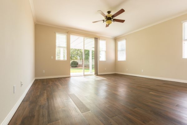 Room Of House with Finished Wood Floors. Room Of House with Finished Wood Floors.