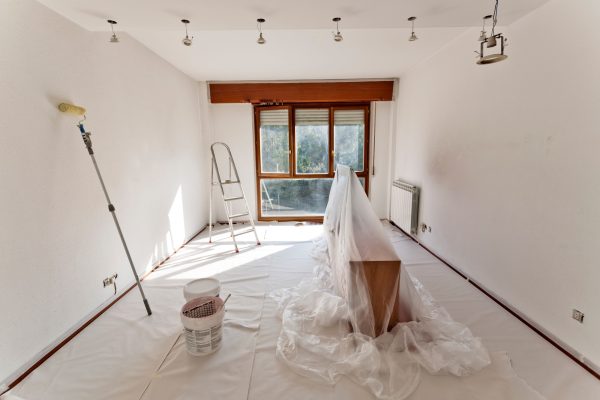Room ready to paint Room ready to paint